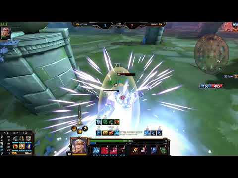 Smite (2020) - King Arthur vs. Ymir Spam Scene (10/10) | MovieDips