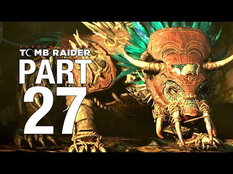 SHADOW OF THE TOMB RAIDER Walkthrough Part 27 - Champions Bow & Boss Fight - No Commentary