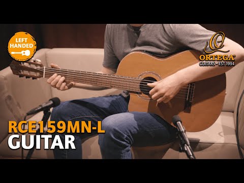 Ortega RCE159MN-L Performer Series Solid Cedar Top Mahogany Neck Cutaway Nylon 6-String Classical Acoustic-Electric Guitar w/Gig Bag For Left Hand Player image 17