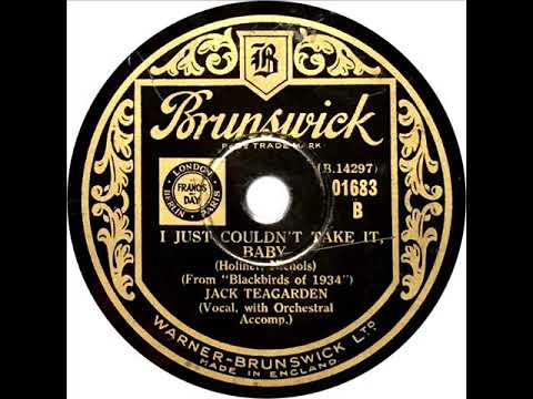 Jack Teagarden - I Just Couldn't Take It, Baby (Jack Teagarden)