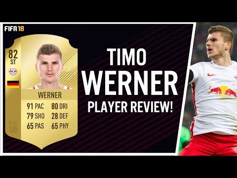 FIFA 18 TIMO WERNER (82) PLAYER REVIEW! | FIFA 18 ULTIMATE TEAM