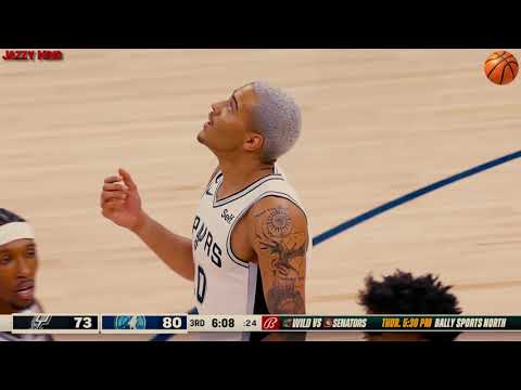 Jeremy Sochan Game No. 5 NBA Full Highlights San Antonio Spurs - Minnesota Timberwolves 12 PTS !