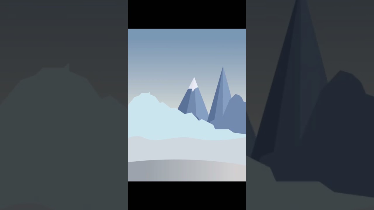 Vector art - snowy poster #vectorart #speedart #christmas #newyear #snow #vector #illustrator