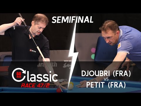 Classic Race 47/2 - Brahim Djoubri (FRA) vs Yohann Petit (FRA)