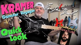 Video thumbnail for Kramer Gunstar Voyager Quick Look - Tracii Guns Signature by Eric Jason Brock