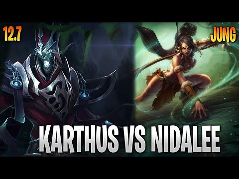 Karthus Jungle vs Nidalee - KR Challenger 12.7
