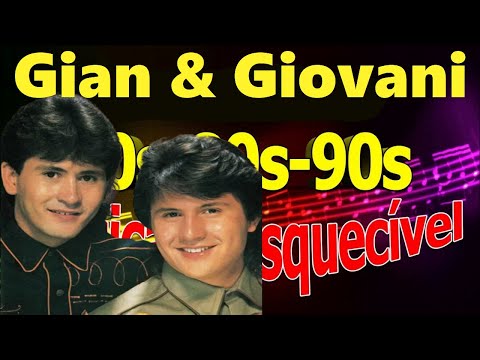 Sertanejo Antigo Raiz Anos 70s 80s 90s `` Gian e Giovani ´´ As Melhores