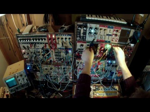 CB's DIY Modular Synth: 2-17-2016 "Bug Music"