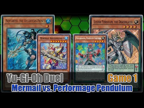 Mermail Atlanteans vs. PePe - Game 1 - Yugioh Duel - November 2015 Format (Post BOSH)