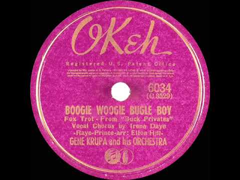 1941 Gene Krupa - Boogie Woogie Bugle Boy (Irene Daye, vocal)