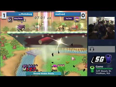 DAFT Puunk Pools - gg | Motobug (Sonic) vs reslived (Ness)
