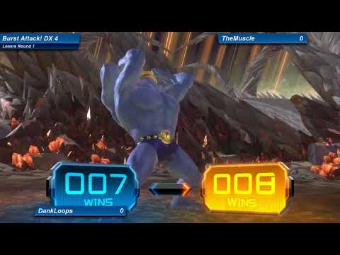 Burst Attack! DX 4: Losers Round 1 - dankloops (Machamp) VS TheMuscle (Sceptile)