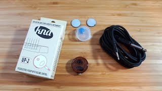 Video thumbnail for Classical Guitar Pickup: KNA Up-2 Piezo Pickup by This is Classical Guitar