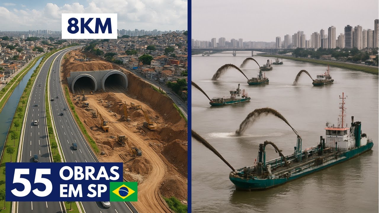 The LARGEST Urban Mobility PROJECT in the HISTORY of São Paulo has begun