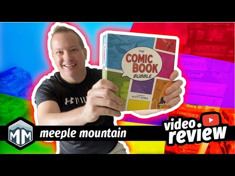 The Comic Book Bubble - How to Play & Preview - Boardgame Brody