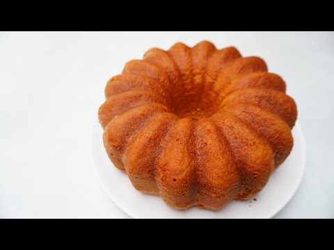 Easy Vanilla Bundt cake Recipe | Without Butter