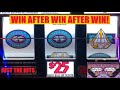 WIN AFTER WIN AFTER WIN On Double Diamond Deluxe Nothing But Wins High Limit Slots