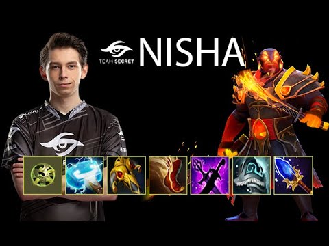 SECRET.NISHA EMBER SPIRIT DESTROYS PUCK - Team Secret vs Team Liquid
