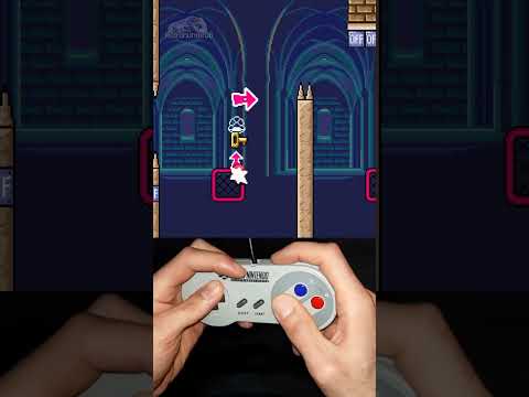 SHELL JUMPS and STAR POWER #shorts #kaizo #mario