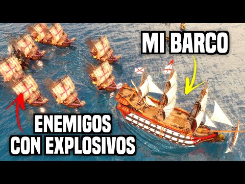 The CRAZIEST and FUNNIEST BATTLE for the MEDITERRANEAN in Age of Empires 3