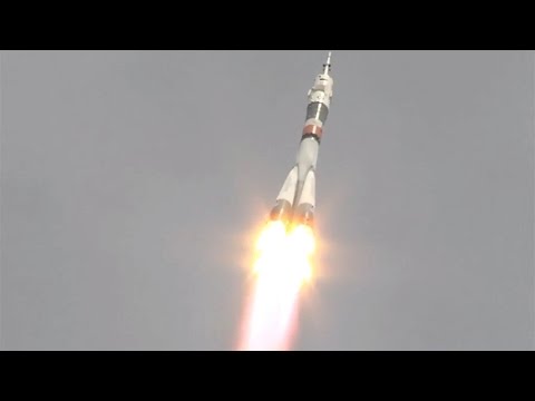 Soyuz MS-04 launch (Союз МС-04 запуск)