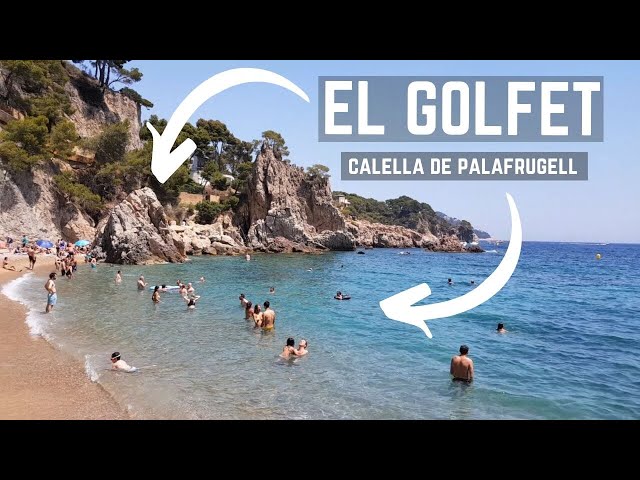 Playa Cala El Golfet, Calella de Palafrugell, Costa Brava, España