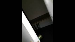 Ghost named Lucy shuts the door!!