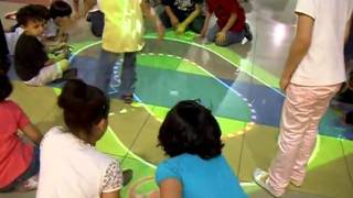 Interactive Projection Floor Campaign using AdVis