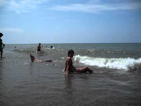 Yana on the beach summer 2011