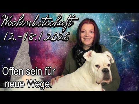 Wochenbotschaft 12 .-18.1.2026 Der Perfektionist  &  Die Visionär | Es musste erst unbequem werden