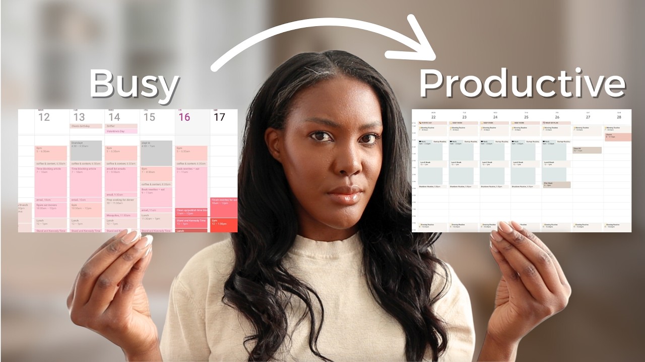 How I Organize My Calendar for Life & Business 🗓️ Systems, Batching, Productivity
