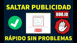 ✅How to SKIP ADS from the OUO.IO URL Shortener 💥 100% Safe, Easy and Fast