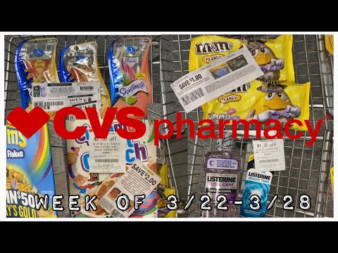CVS | Week Of 3/22-3/28 | Cheap Razors, Candy & MORE! | Meek’s Coupon Life