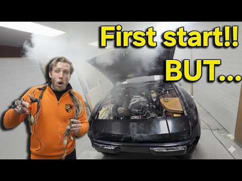 I Finally started the engine of my Porsche.. BUT disaster strikes…