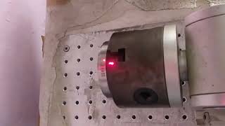rotary laser marking video