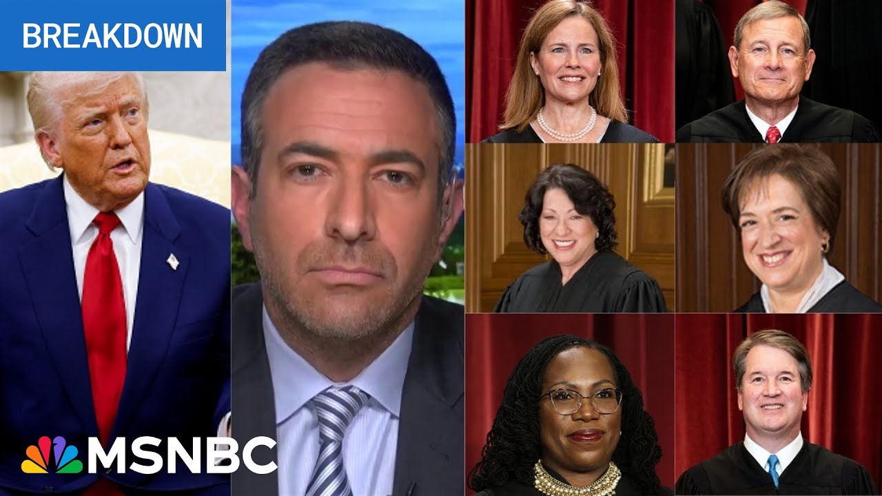 Losing at red line! Trump hits brick wall in 7-2 SCOTUS loss, Melber reports on coalition vs. 47