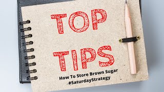 preview picture of video 'How to Store Brown Sugar | Spencer Stott (801) 960 - 2111'