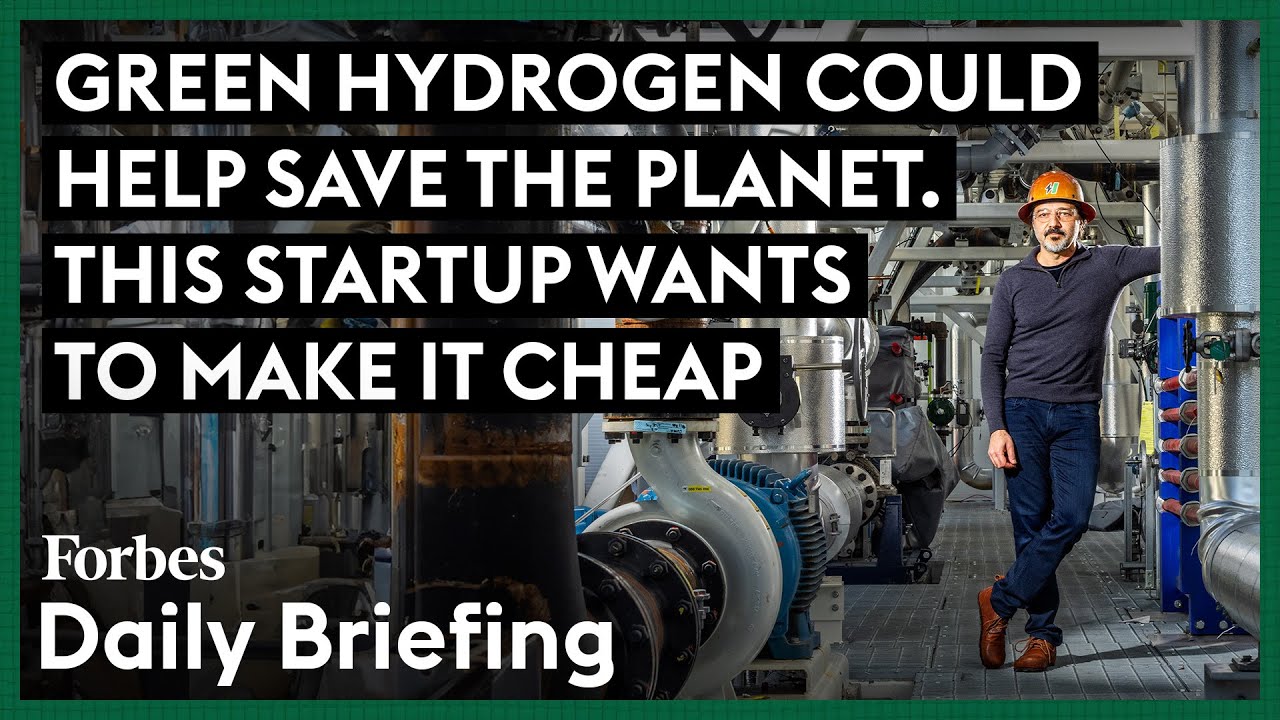 Green Hydrogen Could Help Save The Planet. This Startup Wants To Make It Cheap