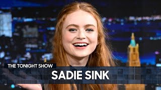 Sadie Sink Says Stranger Things Season 4 Is Darker and Scarier Than Ever | The Tonight Show