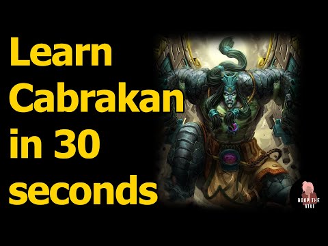HOW TO PLAY CABRAKAN IN 30 SECONDS - Quick Smite God Guides