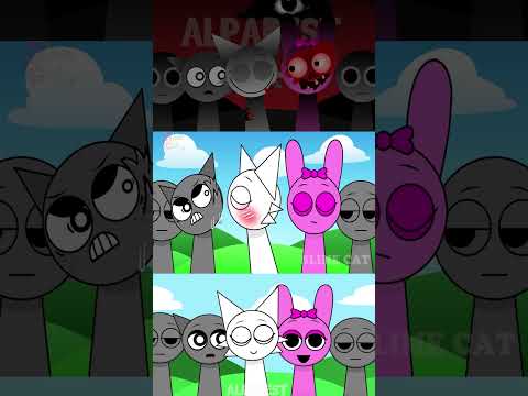 Pinki's reaction when Wenda sus Gray #sprunki #wenda #gray