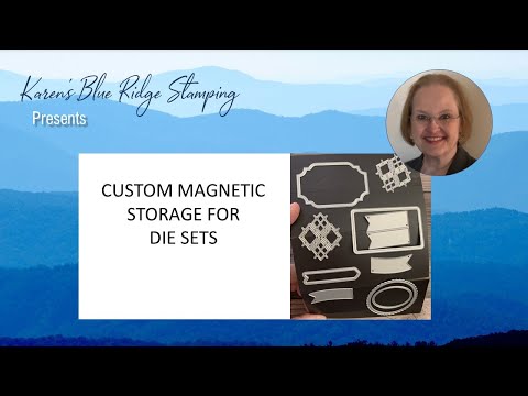 CUSTOM MAGNETIC STORAGE FOR DIE SETS