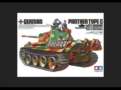 Tamiya 1/35 Panther Type G (Late Version) Scale Model Review