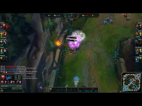 Gragas vs Darius - Huge outplay  1v1