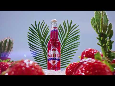 SALITOS Pink Strawberry - Think Pink, Drink Pink