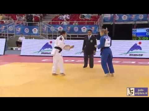 Judo 2014 Grand Prix Budapest: Polgar (HUN) - Gomez (ESP) [-52kg]