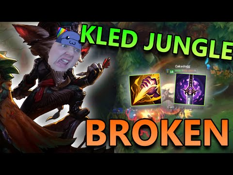 FULL AD KLED JUNGLE IS AMAZING - League of Legends Commentary