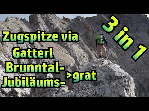 Zugspitze via Gatterl, Brunntalgrat, Jubiläumsgrat - drei Routen in einer Tour! №291