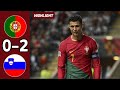 Cristiano Ronaldo vs Slovenia Highlights National league HD VIDEO 2024