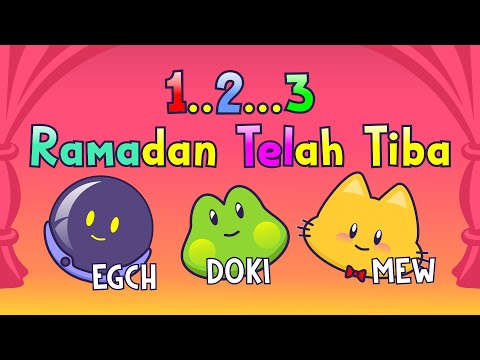 ☪️ 123 RAMADAN TELAH TIBA | Lagu Anak Puasa Ramadan | Mari Kita Puasa - GULAGUMI | Versi Panjang 🐱🐸🤖